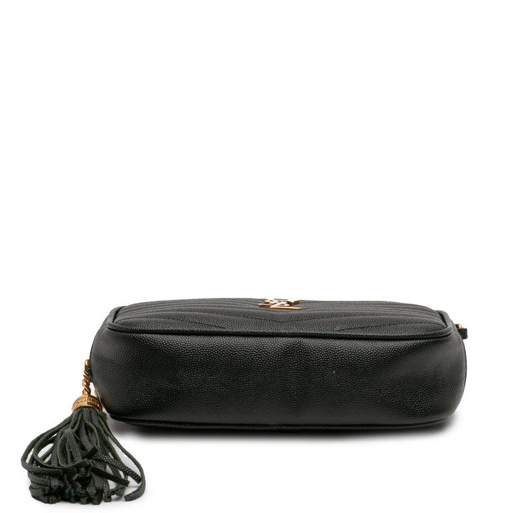 Saint Laurent Mini Grain de Poudre Monogram Lou Sac caméra