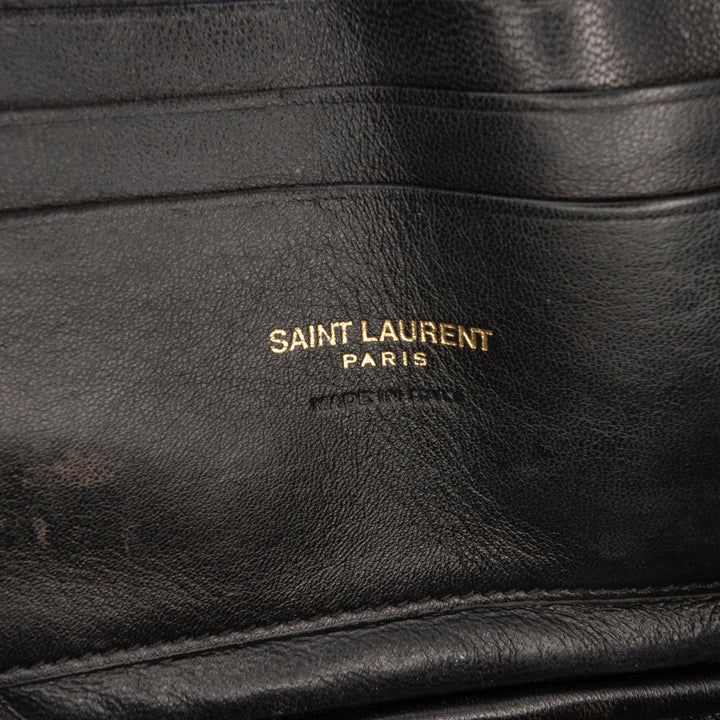 Saint Laurent Mini Grain de Poudre Monogram Lou Sac caméra