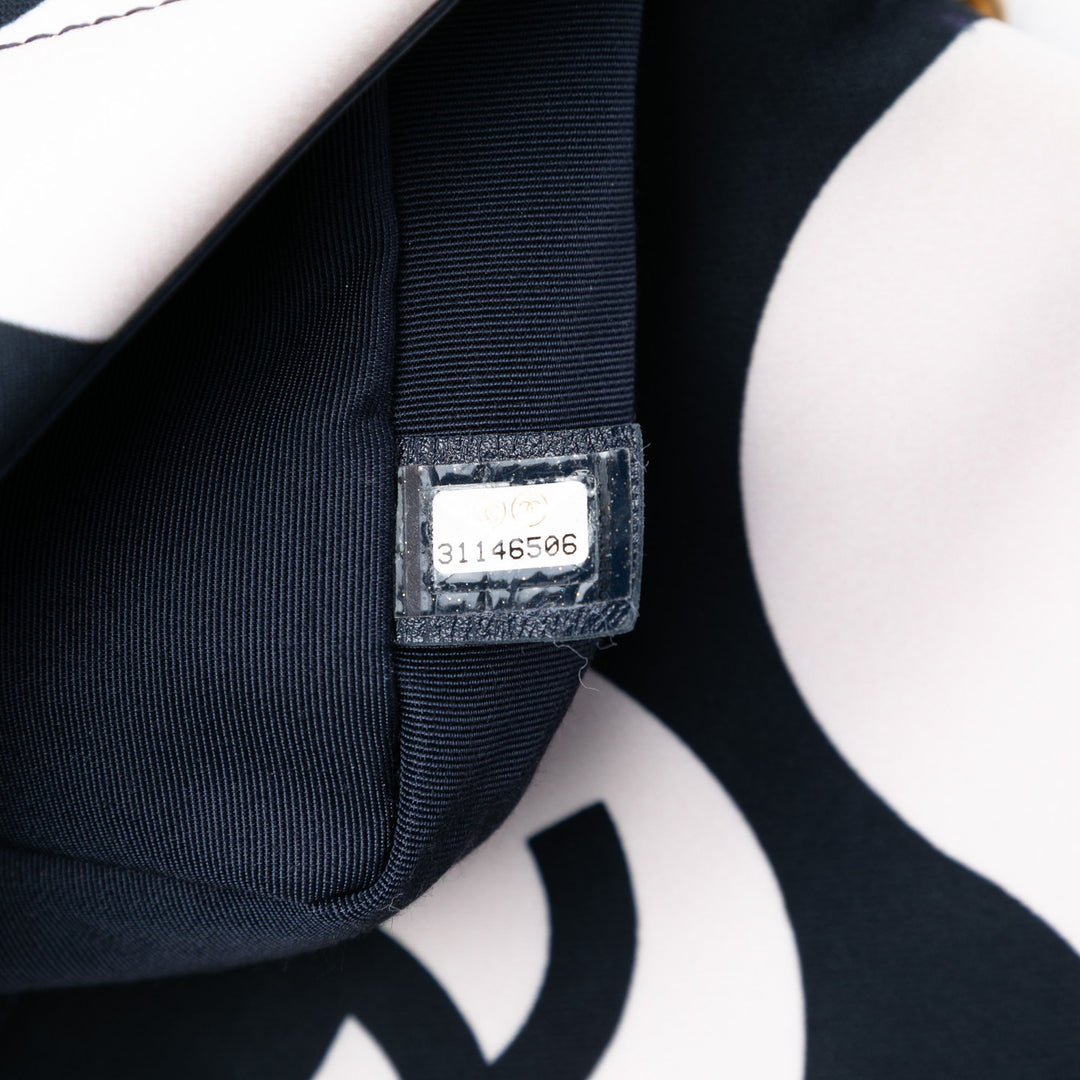 Chanel Medium Printed Soie 19 à rabat