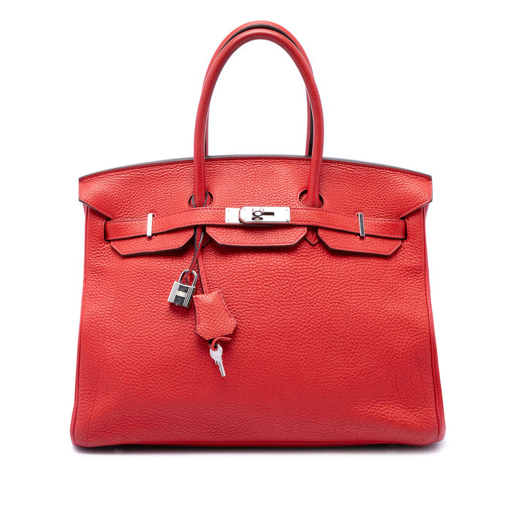 Birkin Retourne 35 Togo Rouge