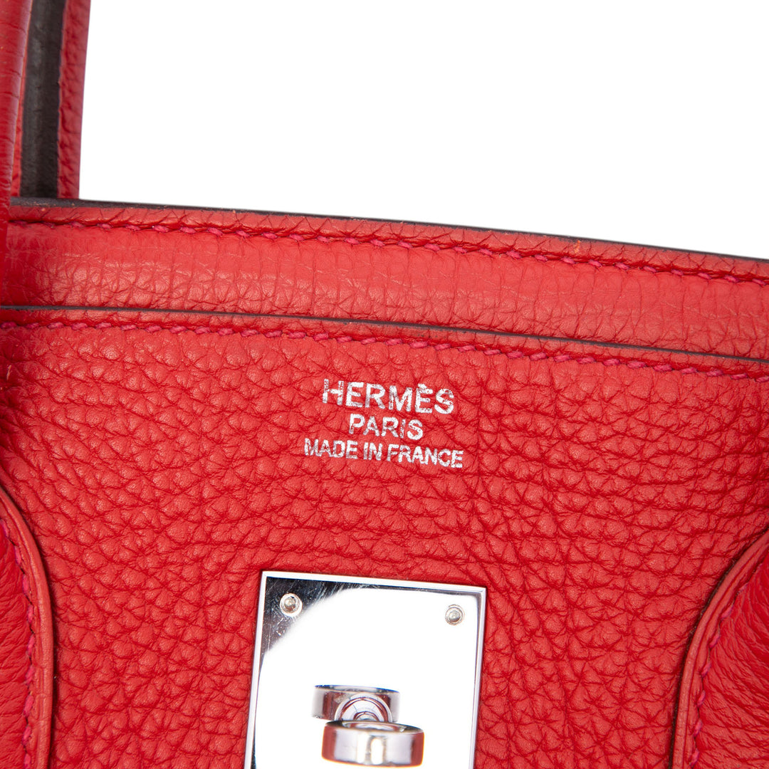 Birkin Retourne 35 Togo Rouge