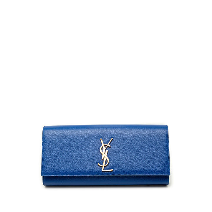 Saint Laurent Grain de Poudre Cassandre Pochette Toile Monogram