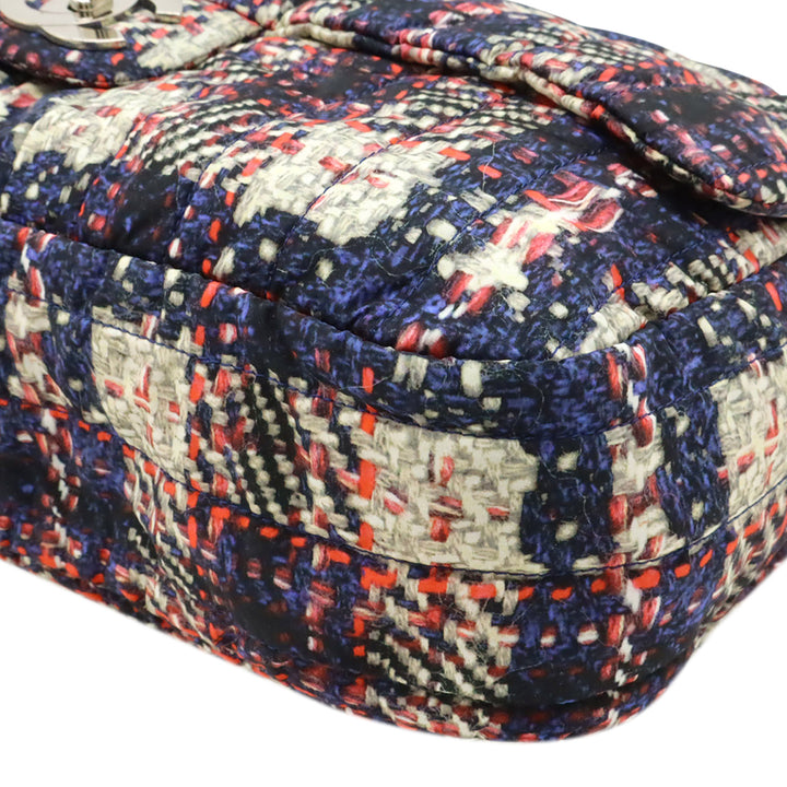 Chanel CC Tweed Print Nylon Simple rabat