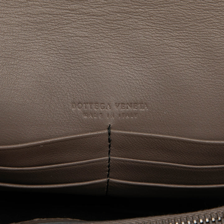 Bottega Veneta clouté Catena Wallet on Chain nappa Marron – vue 5 – GABY PARIS