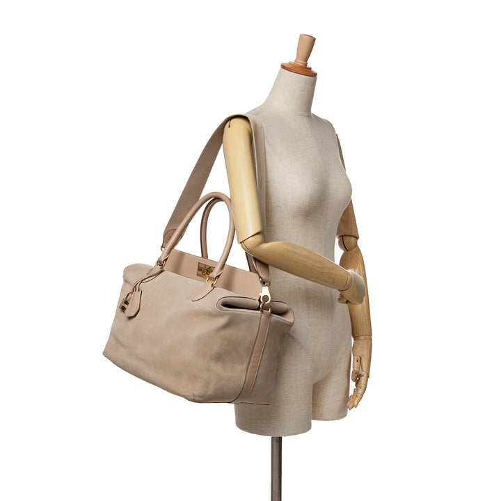 Veau Grizzly and Swift Toolbox 33 Brown - Gaby Paris