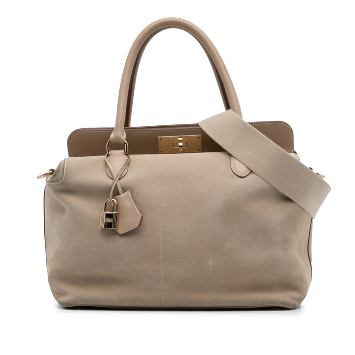 Veau Grizzly and Swift Toolbox 33 Brown - Gaby Paris