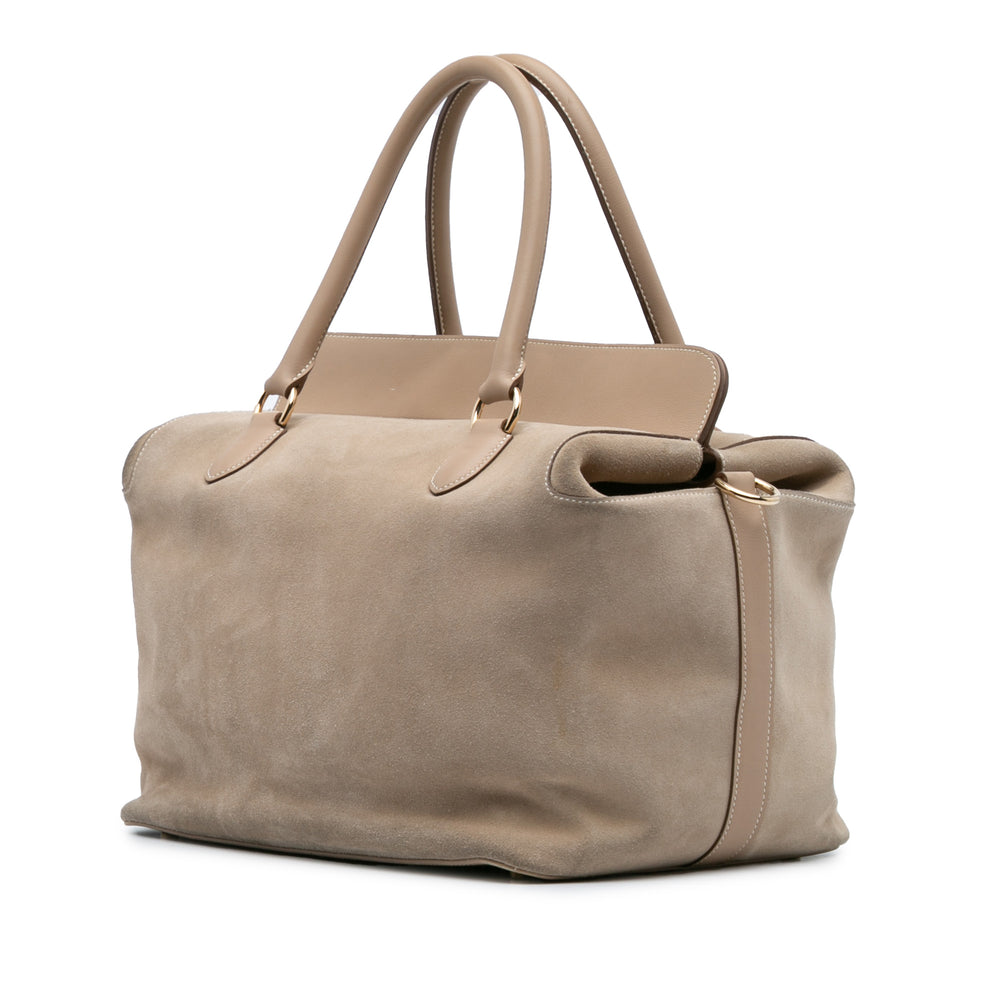 Veau Grizzly and Swift Toolbox 33 Brown - Gaby Paris