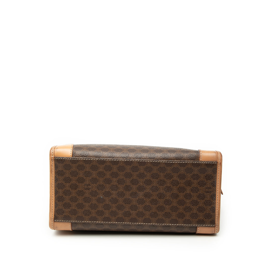 Macadam Cabas Toile enduite Marron