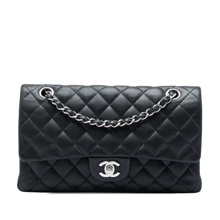 Chanel Medium Classic Cuir d'agneau Double rabat