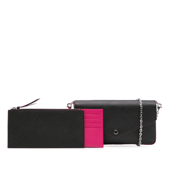 Epi Pochette Felicie Black - Gaby Paris