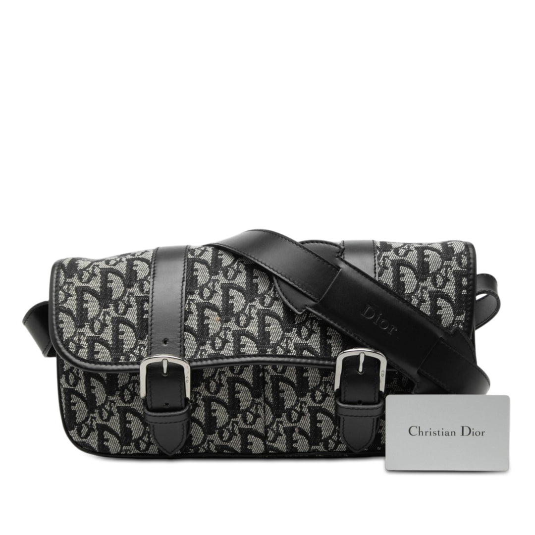Dior Diorissimo Trotter Toile Sac porté croisé