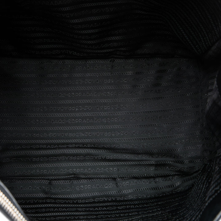 Lux Galleria Double Zippé Cabas Très grand Saffiano Noir