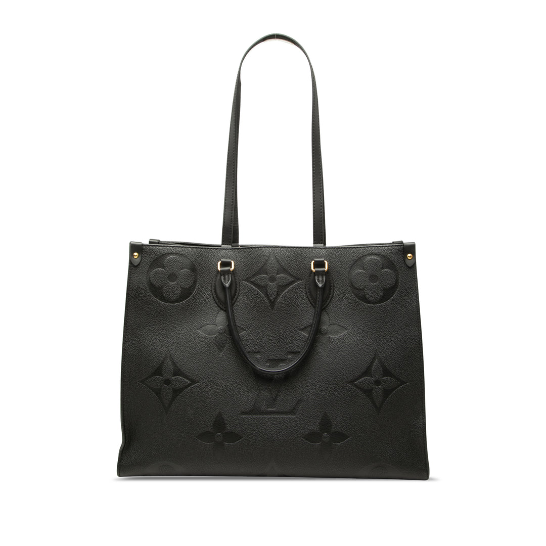 Onthego GM Monogram Empreinte Noir