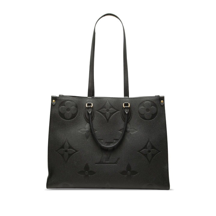 Onthego GM Monogram Empreinte Noir