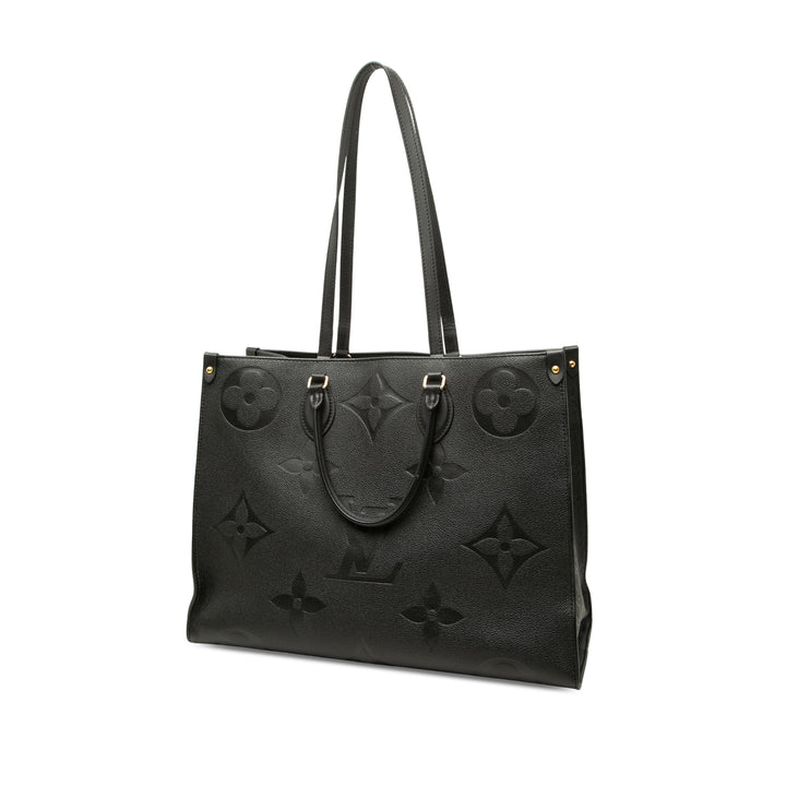 Onthego GM Monogram Empreinte Noir