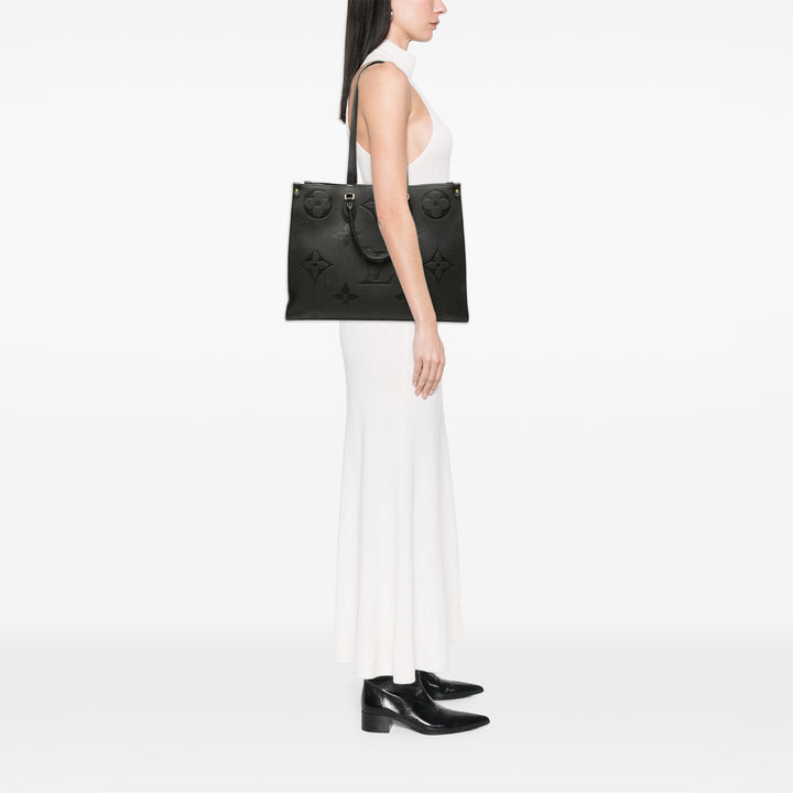 Onthego GM Monogram Empreinte Noir
