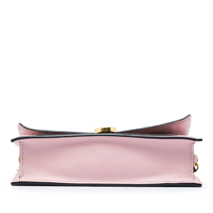 Flore Wallet on Chain Monogram Marron
