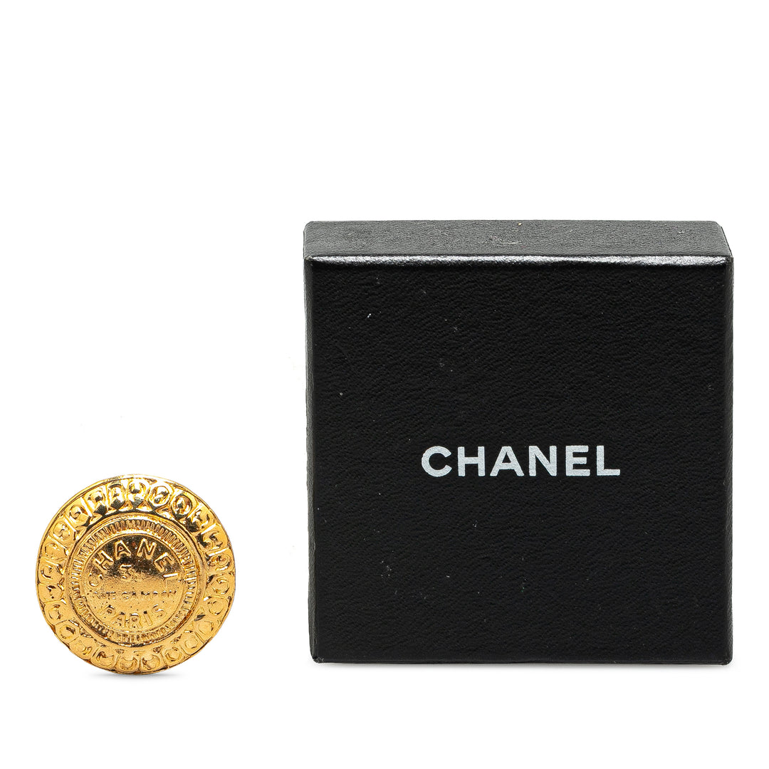 Gold Plated 31 Rue Cambon Brooch Gold - Gaby Paris