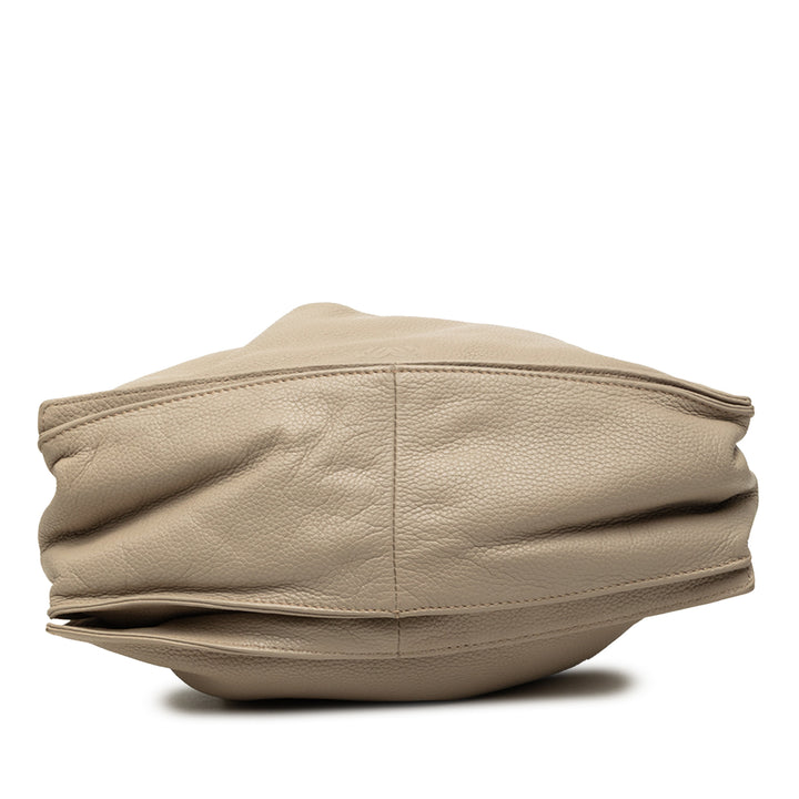 LOEWE Flamenco Pompon 30 Cuir nappa