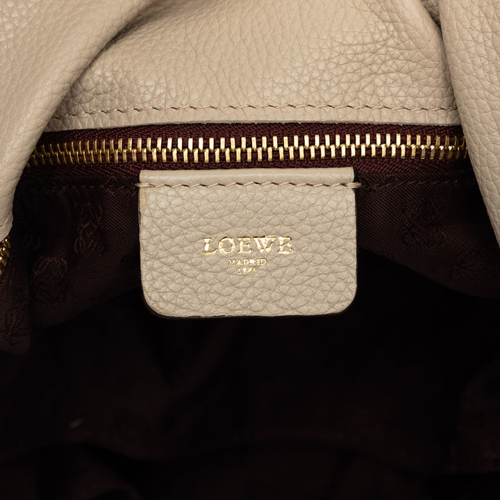 LOEWE Flamenco Pompon 30 Cuir nappa