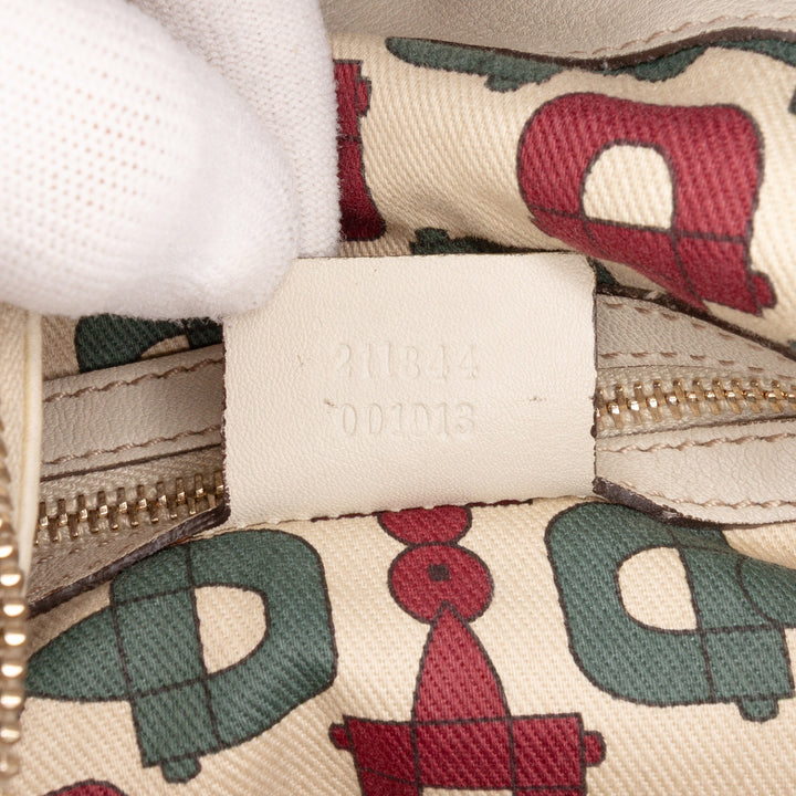 Gucci Guccissima Hysteria Crest Hobo