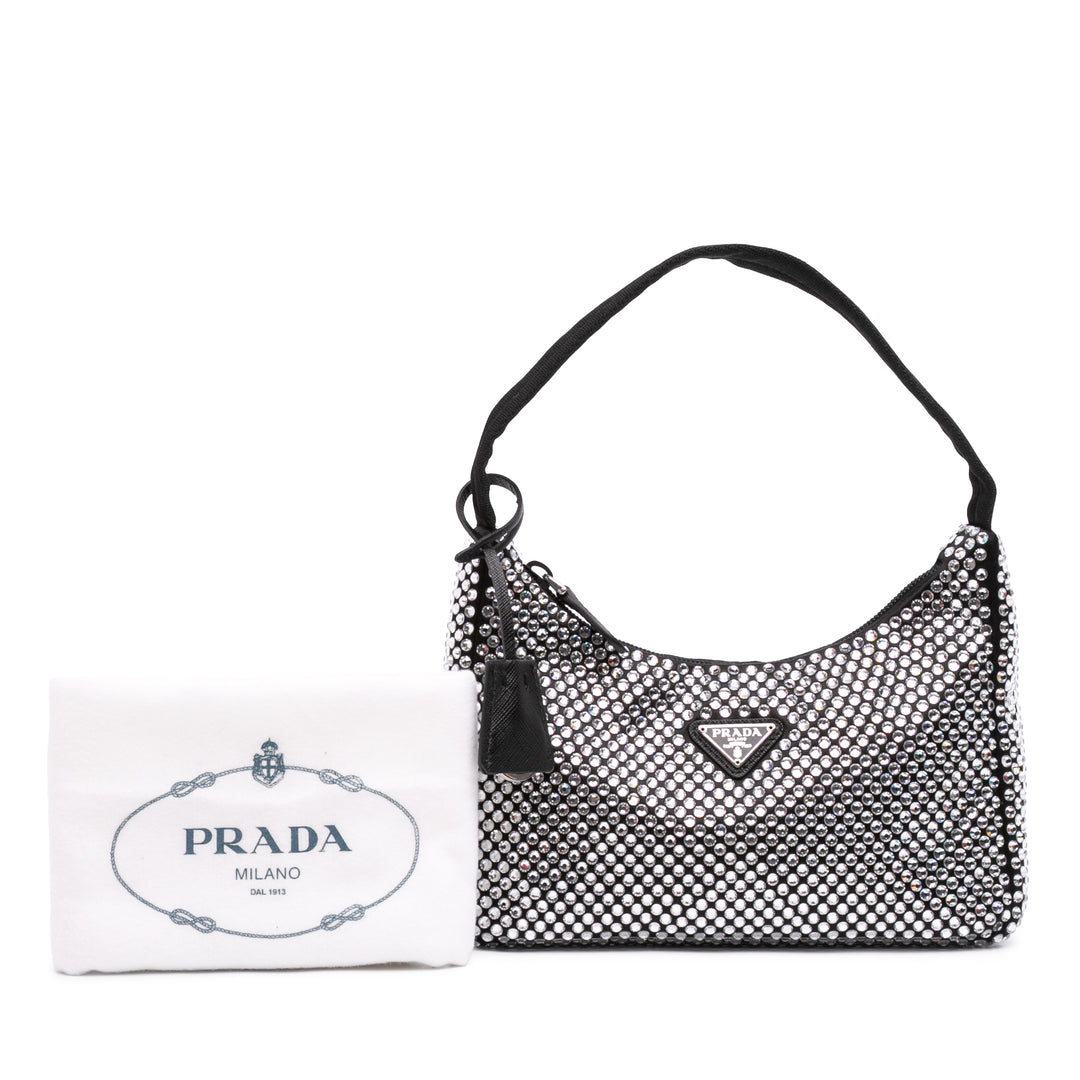 Cristal Re Edition 2000 Sac Mini Noir