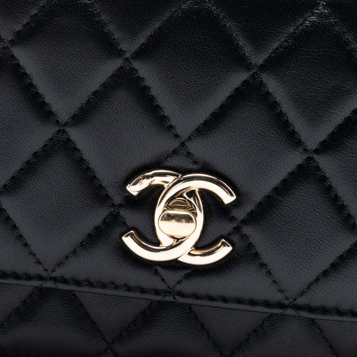 Chanel Mini Cuir d’agneau Trendy CC Wallet On Chain