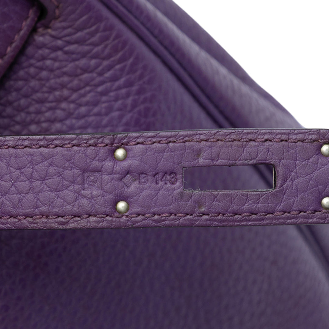 Hermès Togo Kelly II Retourne 35 Violet