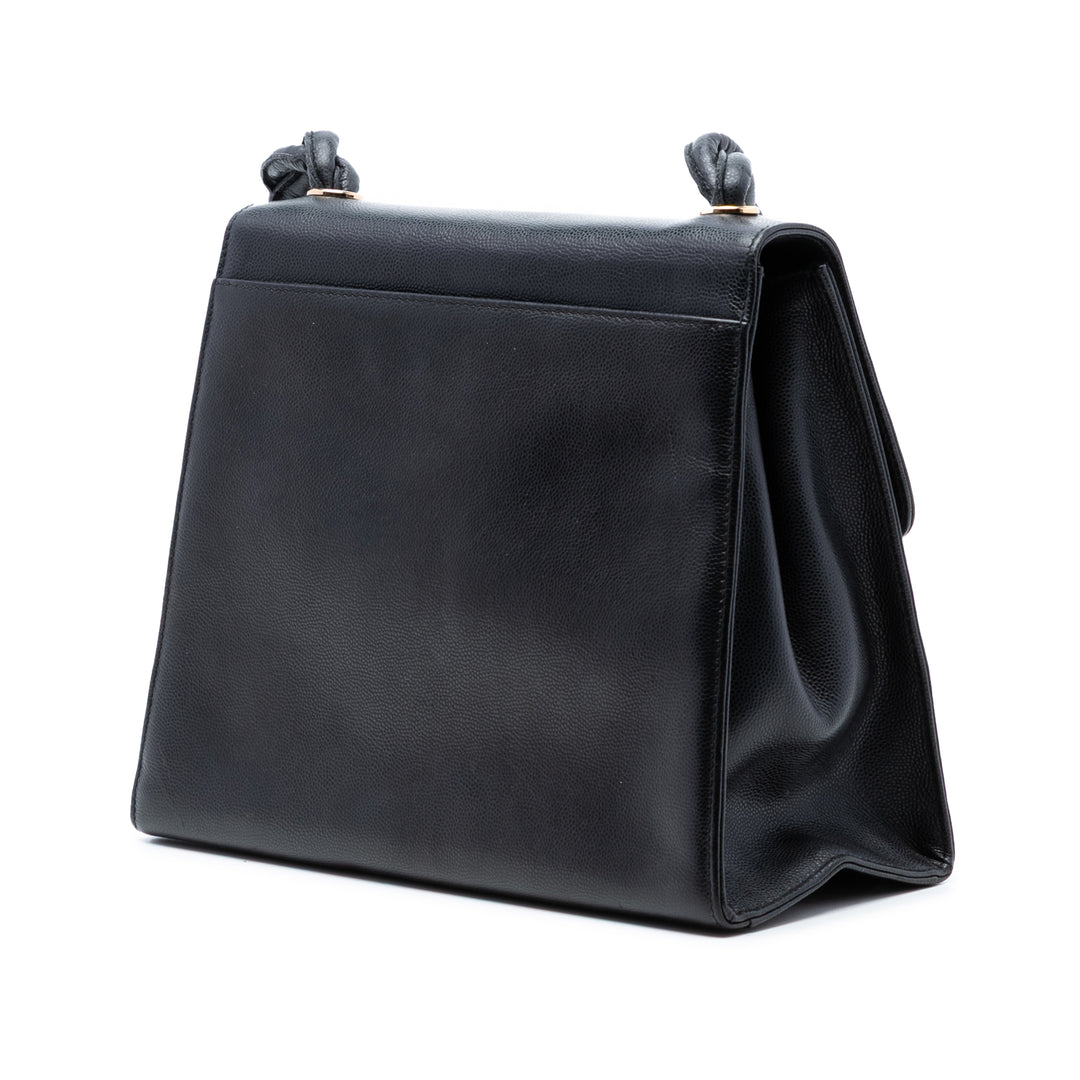 Chanel CC Caviar Twisted Strap Sac bandoulière
