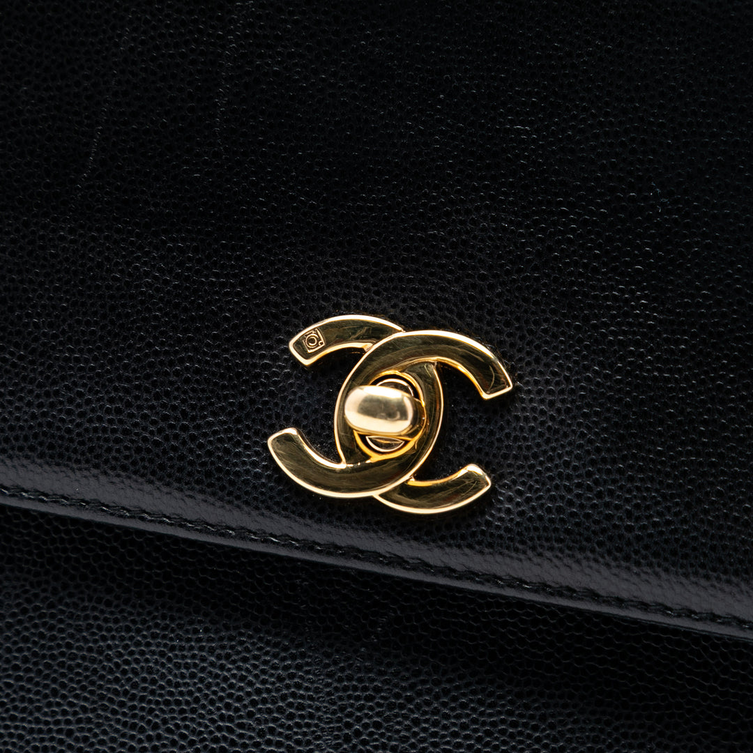 Chanel CC Caviar Twisted Strap Sac bandoulière