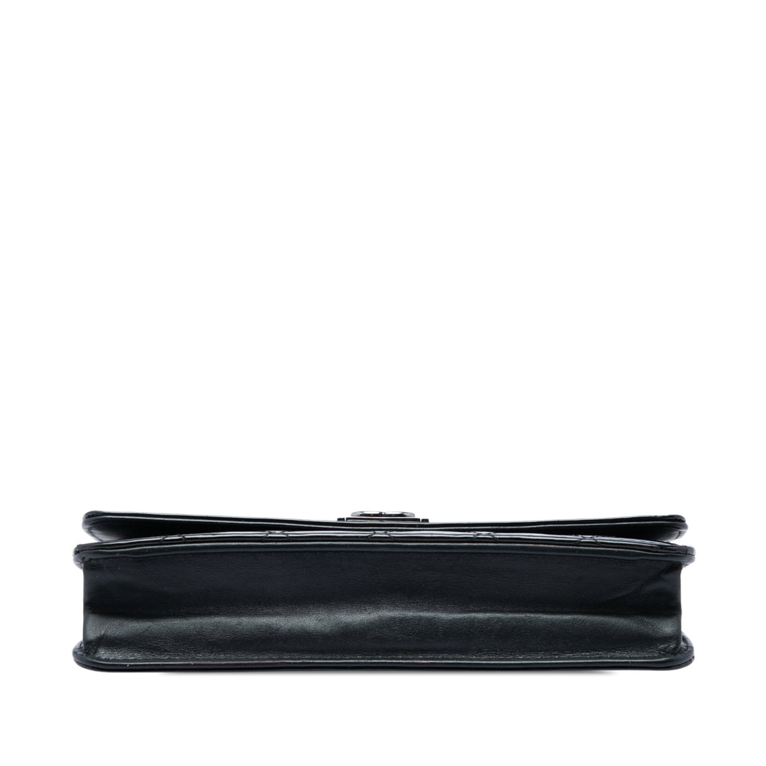 Chanel Matelassé Boy Wallet on Chain Noir – vue 3 – GABY PARIS