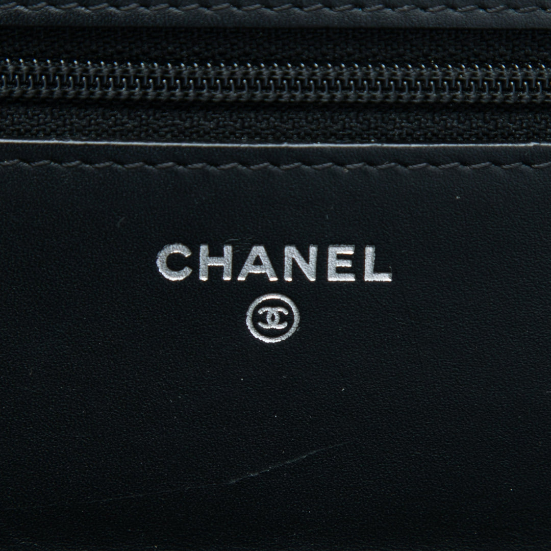 Chanel Matelassé Boy Wallet on Chain Noir – vue 5 – GABY PARIS