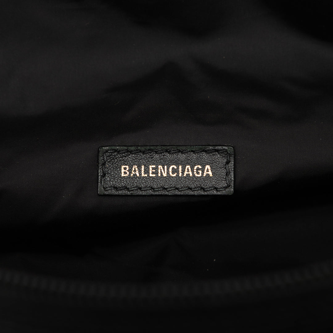 Balenciaga Small Nylon Logo Wheel Sac ceinture