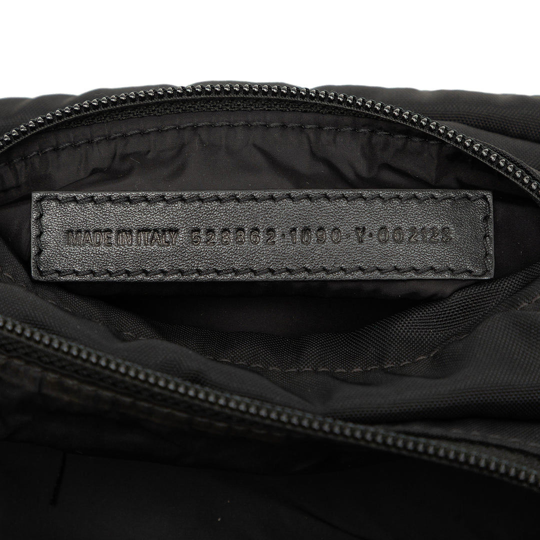 Balenciaga Small Nylon Logo Wheel Sac ceinture