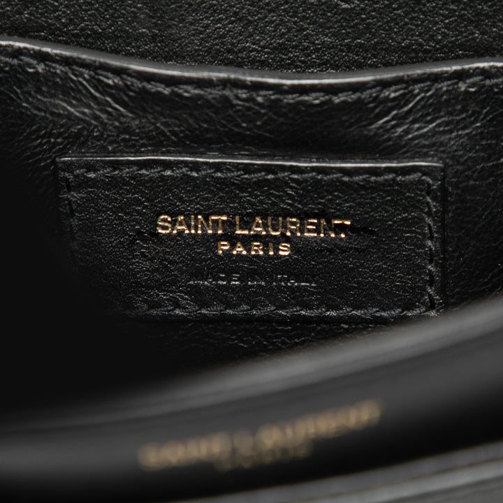 Saint Laurent Small Cuir de veau Solferino Sac In Boîte