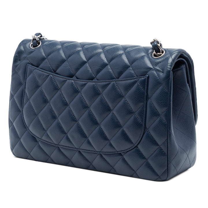 Chanel Jumbo Classic Caviar Double rabat