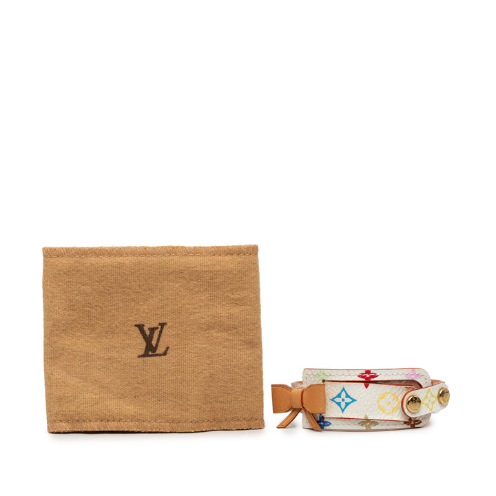 Louis Vuitton Monogram Multicolore Address Wish Wrap Bracelet