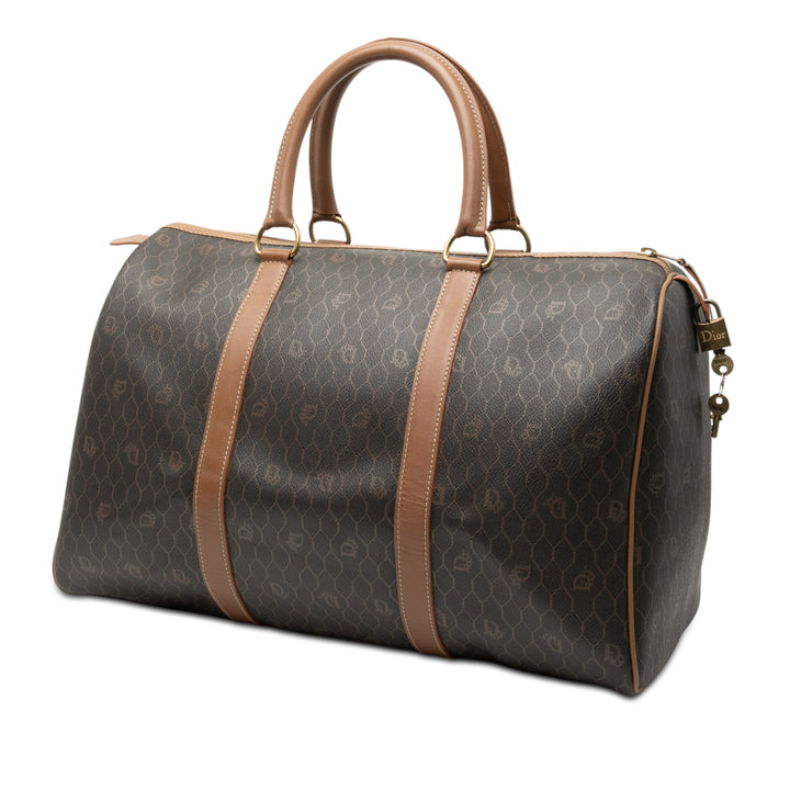 Dior Honeycomb Coated Toile Sac de voyage