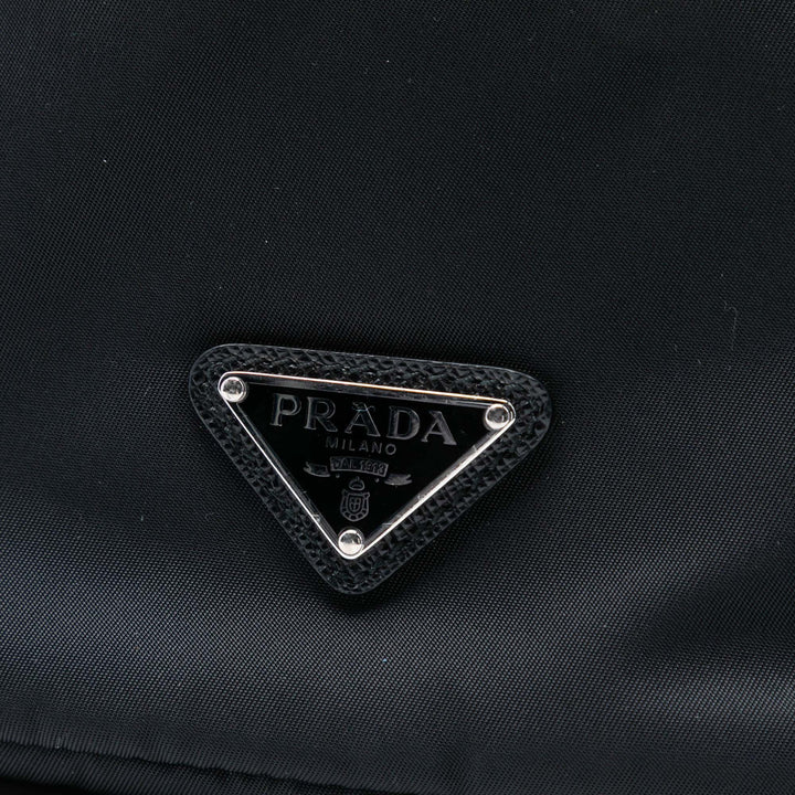 Prada Re Nylon Drawstring Pochette
