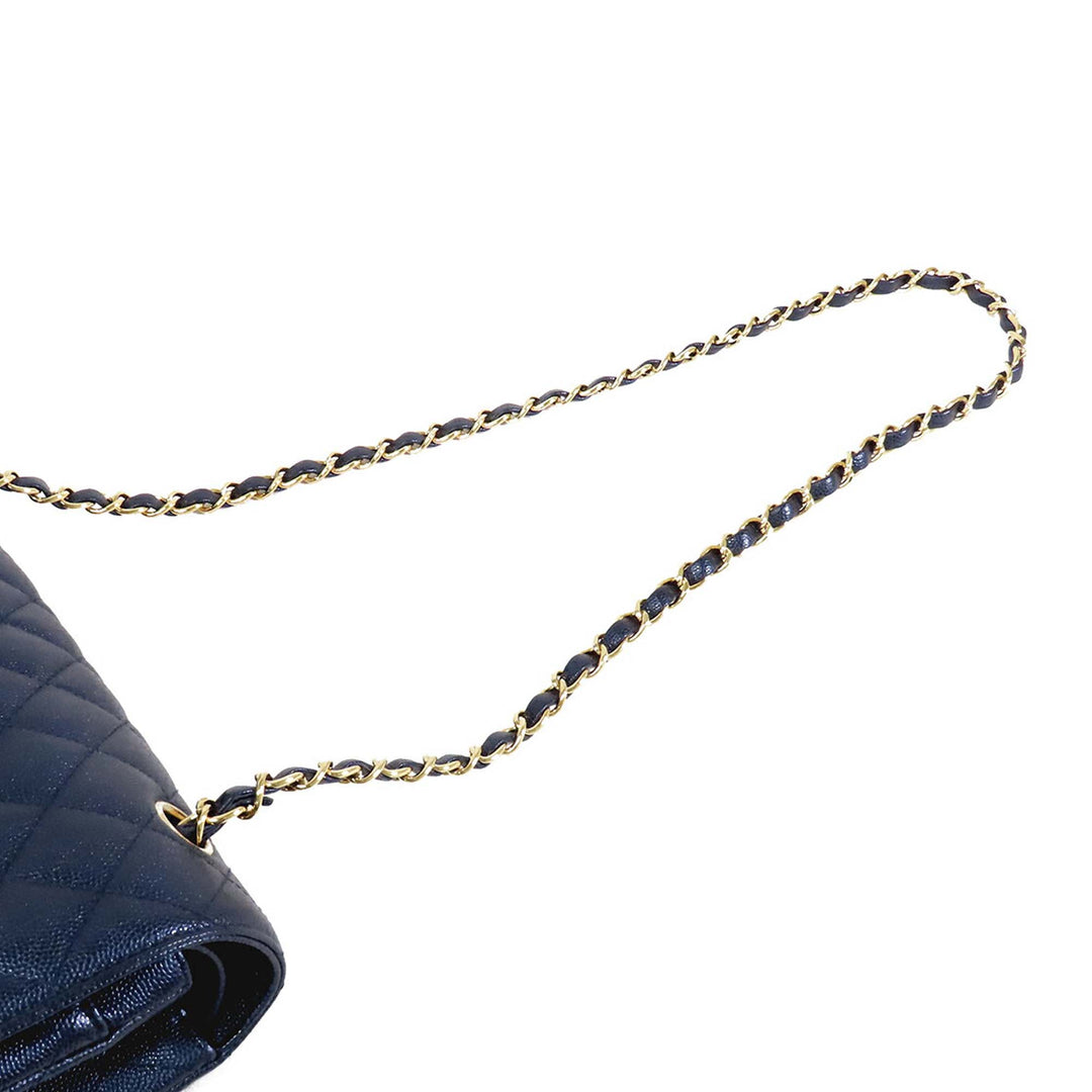 Chanel Medium Classic Caviar Double rabat