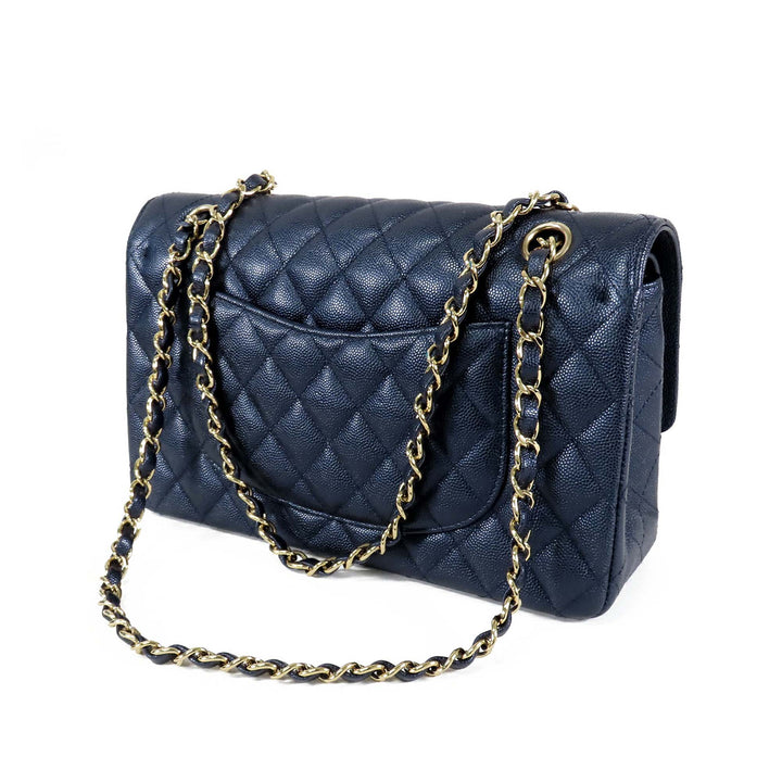 Chanel Medium Classic Caviar Double rabat