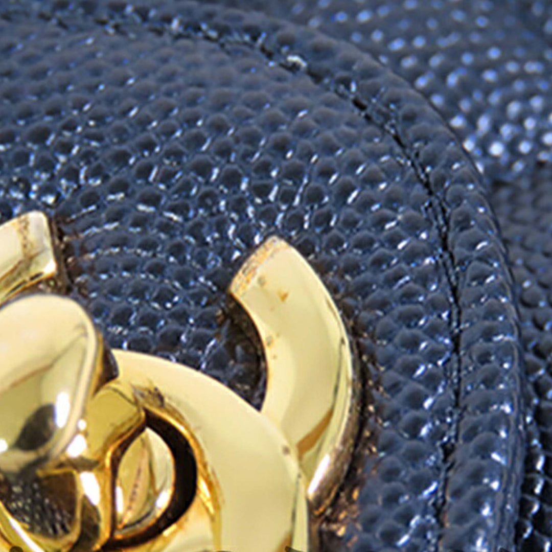 Chanel Medium Classic Caviar Double rabat