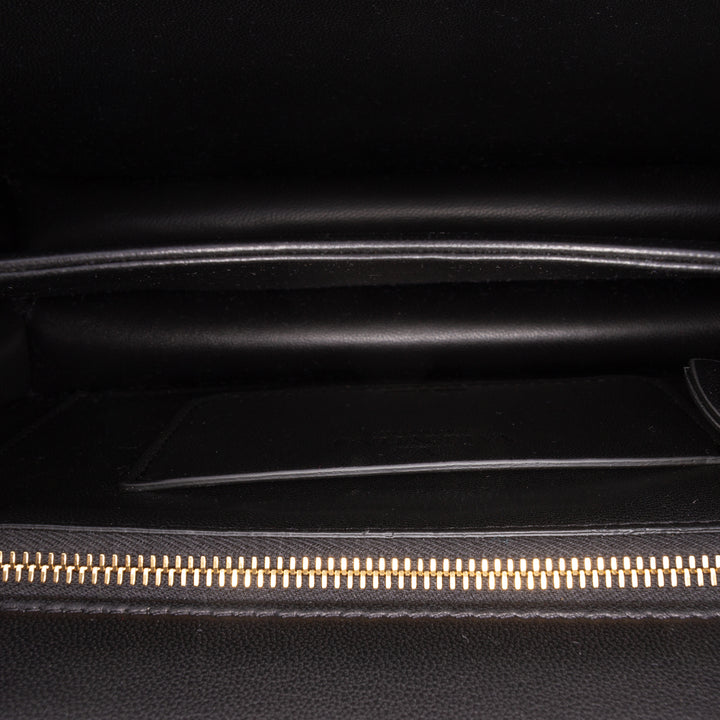 Valentino Small brillant Cuir de veau VLogo Vain Sac porté croisé
