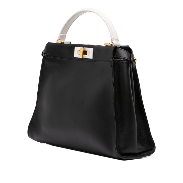 Fendi Medium Bicolor Cuir Peekaboo ISeeU Sac