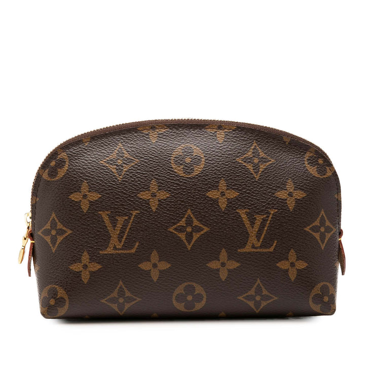 Trousse de maquillage PM Monogram Marron