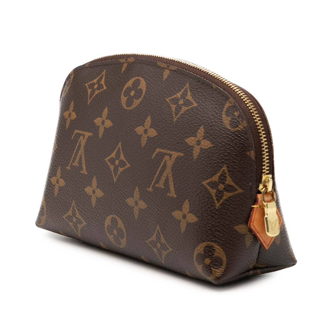 Trousse de maquillage PM Monogram Marron