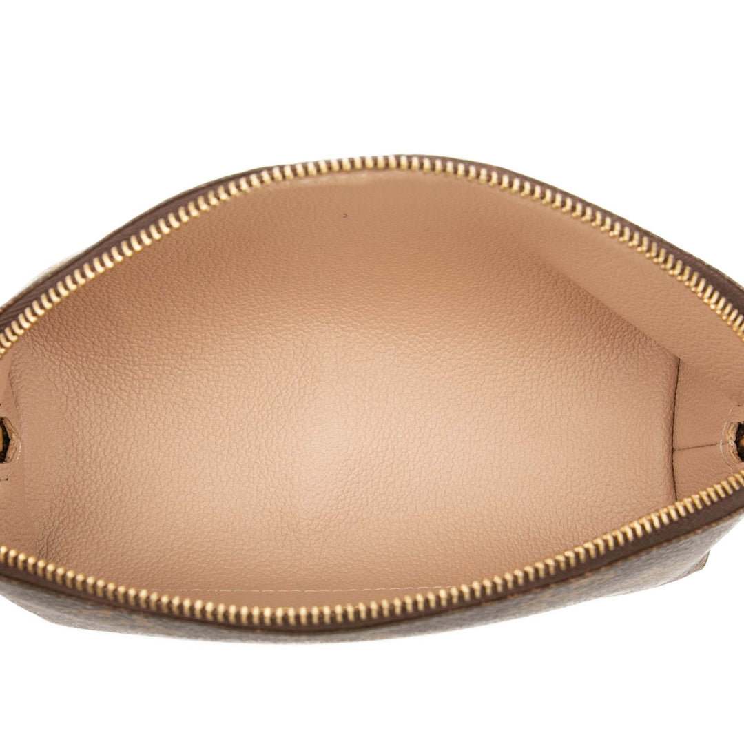 Trousse de maquillage PM Monogram Marron