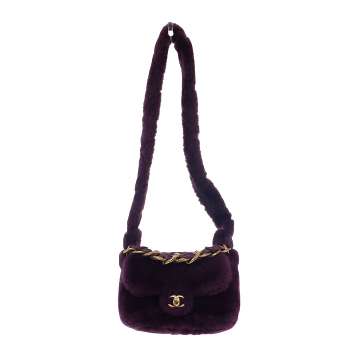 Matelassé Shearling Coconing Rabat simple Violet