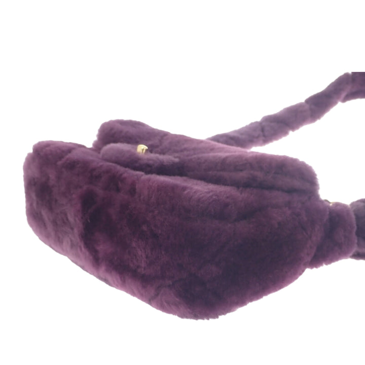 Matelassé Shearling Coconing Rabat simple Violet