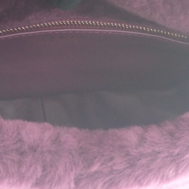Matelassé Shearling Coconing Rabat simple Violet